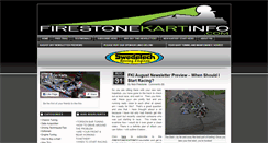Desktop Screenshot of firestonekartinfo.com